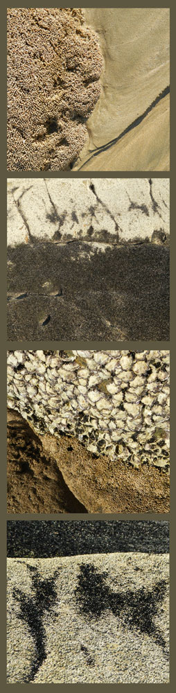 Ngapali Beach rock textures