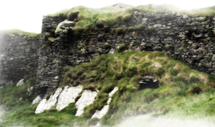 Galley Head Stone Ruins in Pixlromatic
